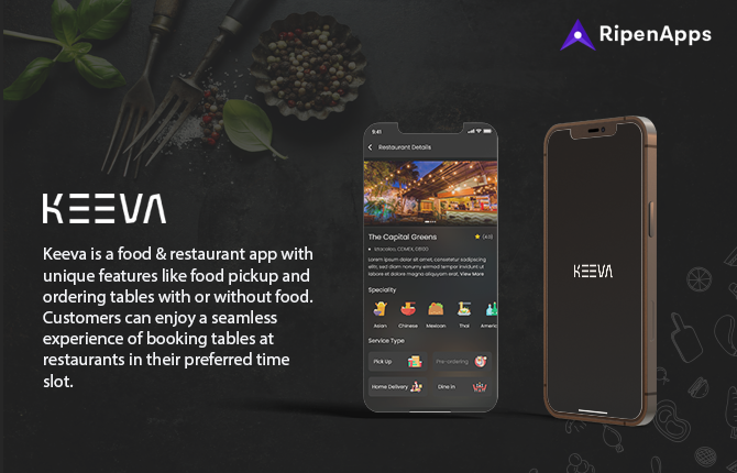 Keeva App- Setting New Trends in Food & Restaurant Industry